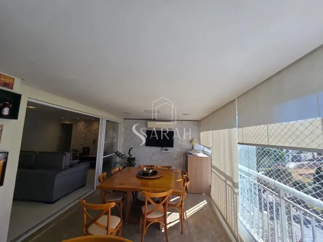 Apartamento para venda possui 133 metros quadrados com 3 quartos