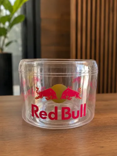 Balde de gelo red bull