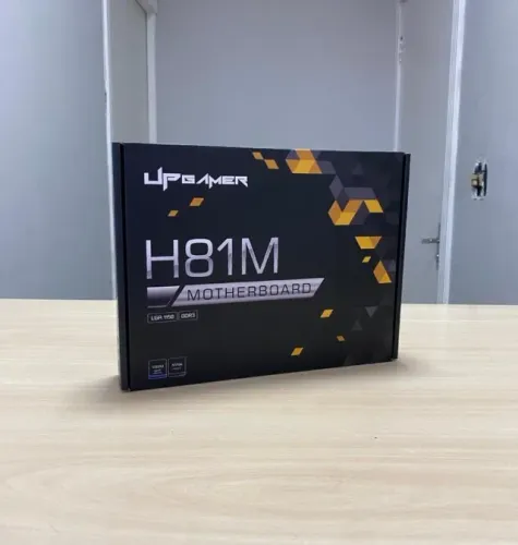 PLACA MÃE UPGAMER H81M DDR3 LGA1150 NOVA LACRADA