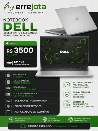 NOTEBOOK DELL I7 11380h