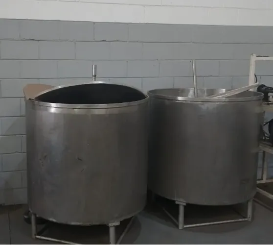Tanque de aço inox 304 1300 l