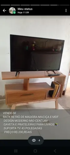 Rack estante para sala de está 