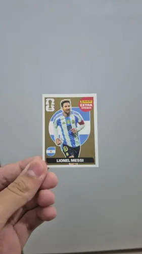 Figurinha Messi Ouro ( Legend)