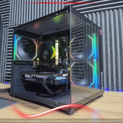 PC Gamer Ryzen 5 5500 GTX 1660 16GB 500GB SSD ARGB