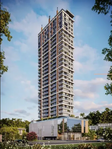 Apartamento para venda com 107 metros quadrados com 2 quartos