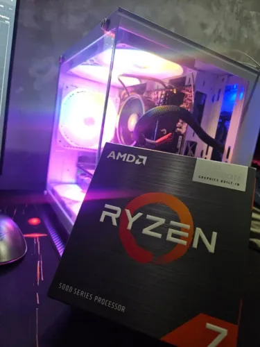 Processador AMD Ryzen 7 5700G com vídeo integrado + NF