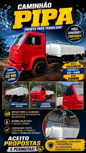 Vendo caminhão pipa