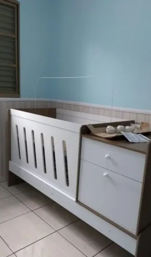 Kit berço cama solteiro