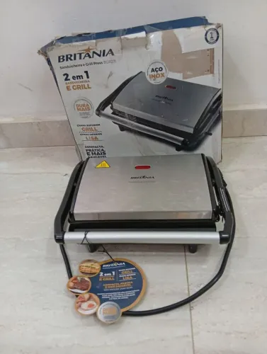 Sanduicheira e Grill Press Britânia BGR271 - 220v