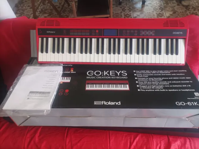 Teclado Roland GO:KEYS sintetizador 