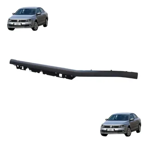 Acabamento Painel Com Led Com Detalhe Jetta Highiline 2018 Preto