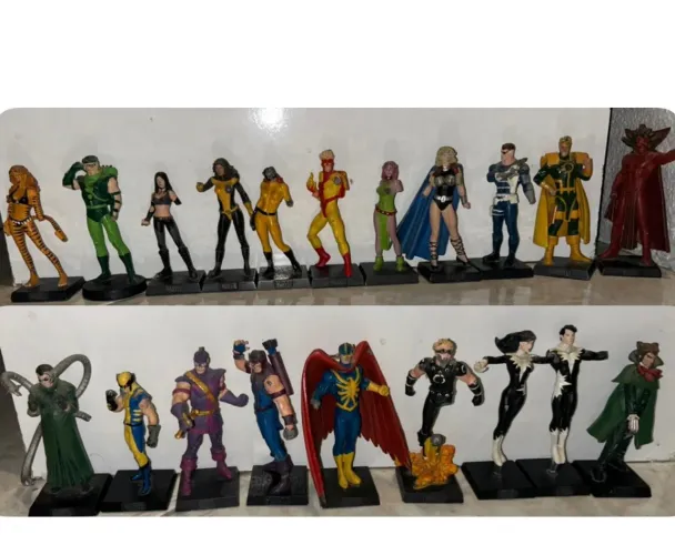 Miniaturas Eaglemoss - Marvel e DC - Valor por Unidade