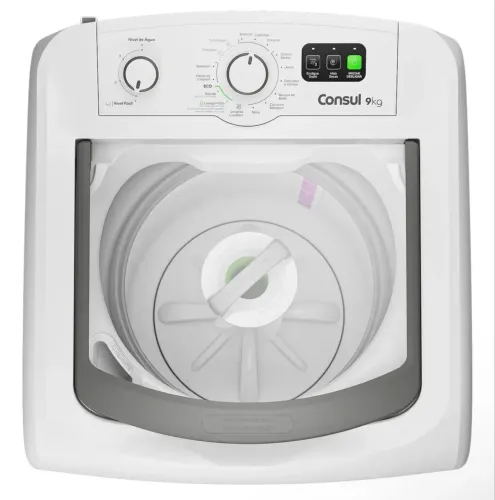 Máquina de Lavar (Consul) 9kg Branca com Dosagem Econômica- CWM09AB