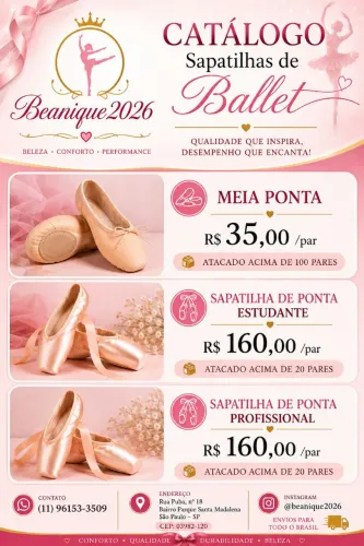 Sapatilhas ballet