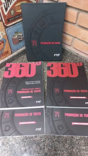 Livro 360 Produção de Texto Box Completo FTD