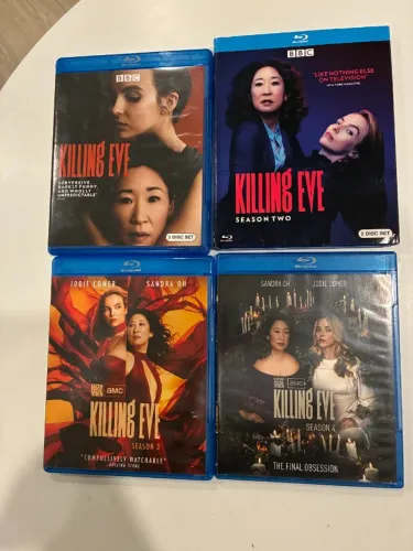 Pack de Blurays Importados - Killing Eve Série Completa - Legendas em inglês