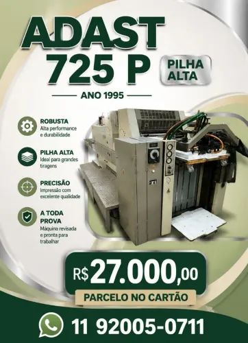 Adast 725P pilha alta 1995