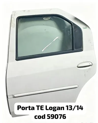 Porta traseira esquerda logan 13/14
