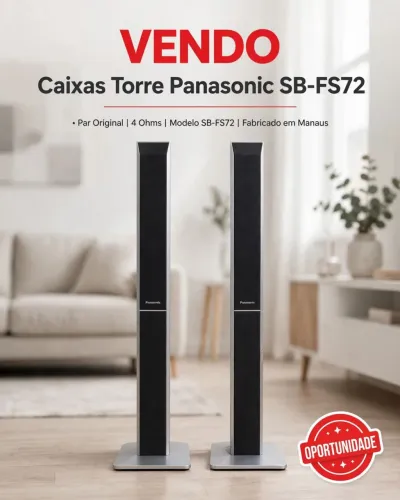 Par Caixas torres LG home teather 