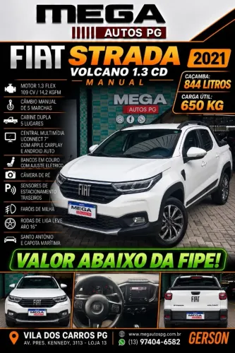 Fiat Strada Volcano 1.3 Flex 8V CD 2021