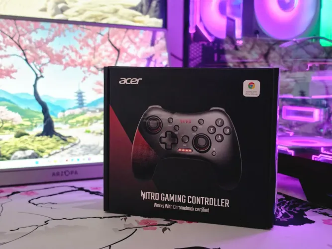 Controle Gamer Acer Nitro - NOVO LACRADO - Para PC
