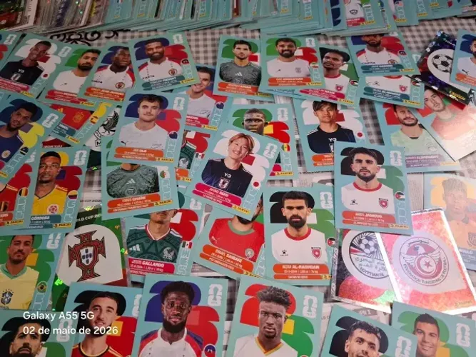 Figurinhas Originais Copa do Mundo 2026 avulsas R$ 1,00 - Relação na descrição