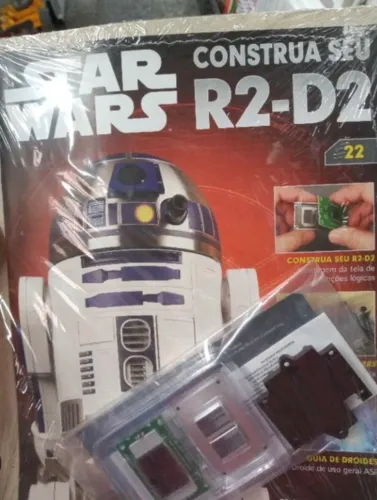 R2D2 planeta Dagostini todos os fascículos nas caixas 