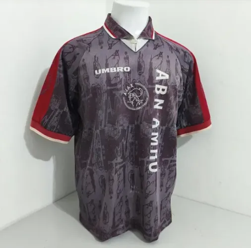 Ajax 1996/97 Segundo Uniforme Tam G - MANTO SAGRADO CAMISAS