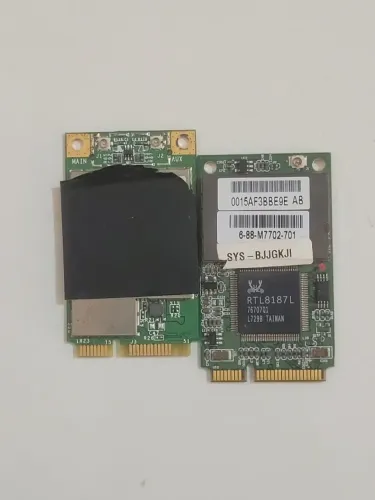 Par de Placas de Rede Wi-Fi Mini PCI-Express Para Notebook - No Estado