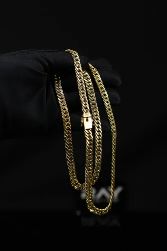 Corrente Grumet dupla Ouro 18k