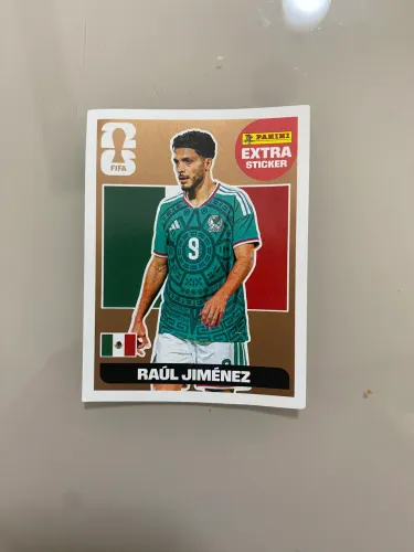 Figurinha Raúl Jiménez Legend - Bronze