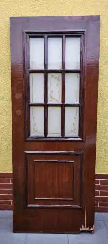 PORTA COM VIDRO