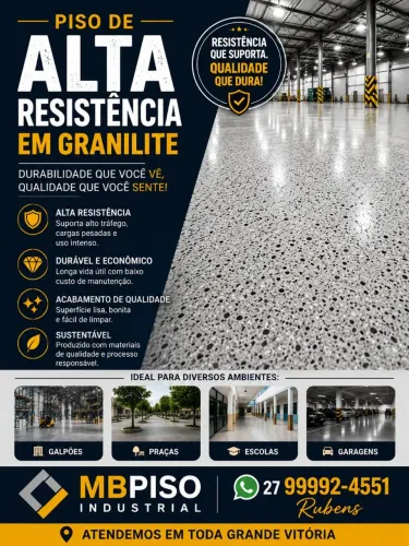 Piso de granilite 