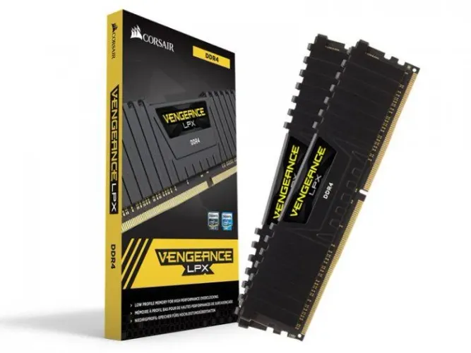 Memória Ram 16gb (2x8GB) DDR4 2666MHz Corsair Vengeance LPX