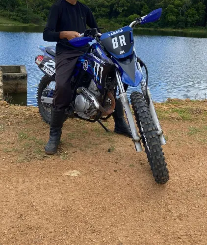 Lander 250 moto preparada pra trilha