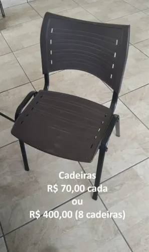 Cadeiras escritório e mesa cozinha - Ótimo Estado (Nova Odessa)