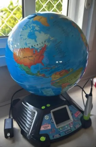 Globo Geografico Planeta Terra Educacional para Criancas LeapFrog Magic Adventures