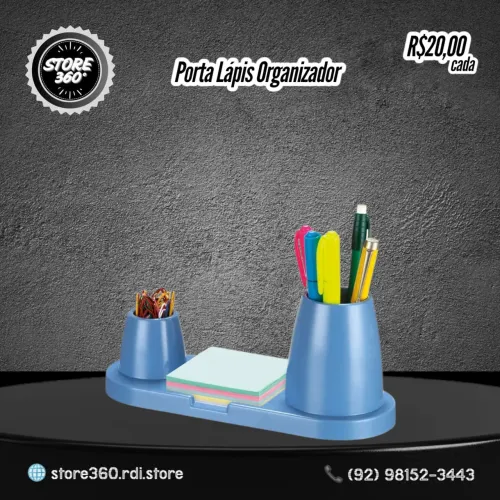 Porta Lápis Organizador 