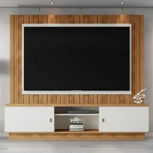 HOME SANTOS 2.0 M - C/ 2 PORTAS DESLIZANTES - TV ATÉ 70? 
