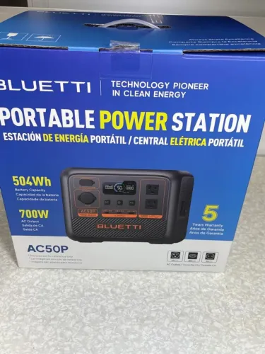 Bluetti ac50p gerador portátil 