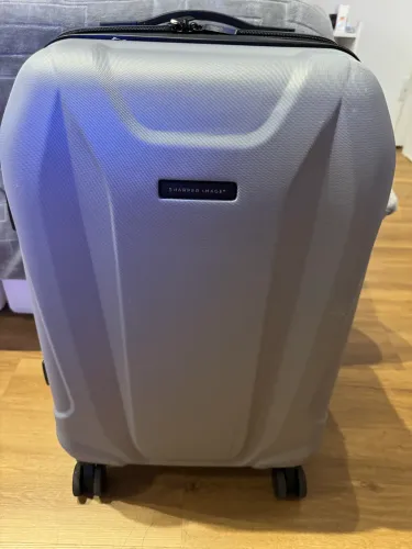 Mala Sharper image comprada nos EUA