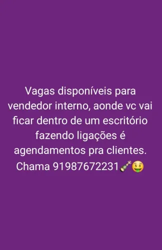 Vagas de emprego