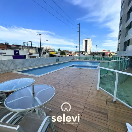 Excelente apartamento com varanda, andar alto, 3 quartos. Sendo 1 suíte, no farol