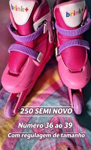 Vendo patins semir novo tamanho 36