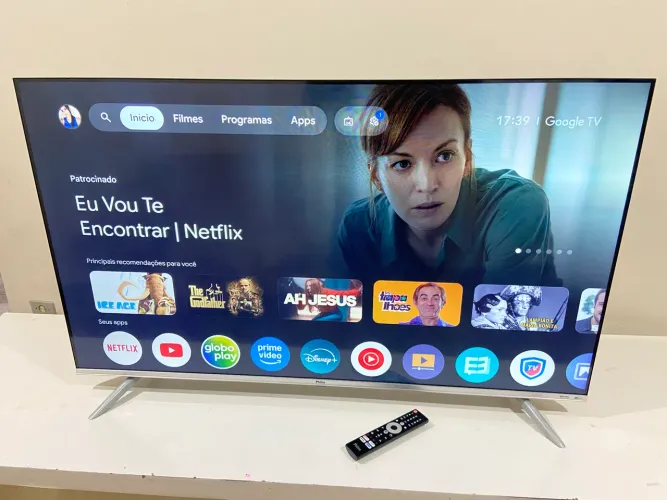 Vende-se tv 50 polegadas Philco Android 4k.