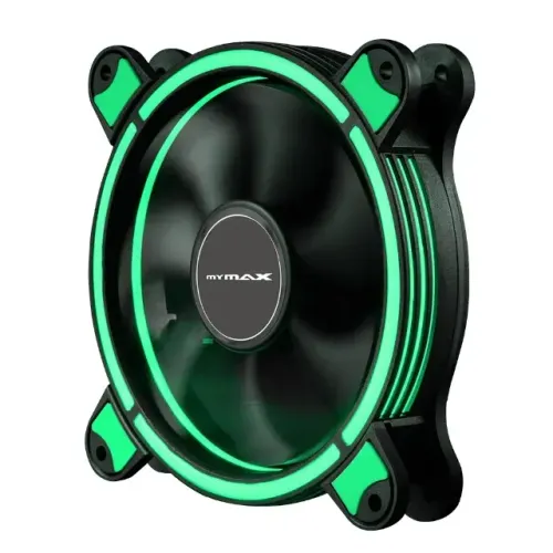 Cooler Fan Ring Mymax Spectrum 120mm LED Verde para Gabinete Gamer - Novo na Caixa