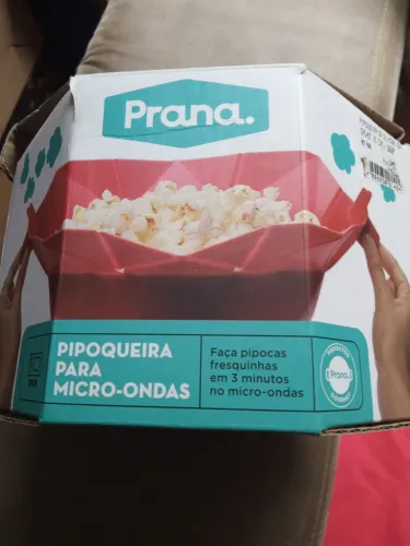 Pipoqueira de silicone para microondas 