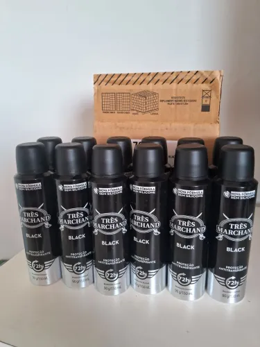 Desodorante Aerosol Très Marchand 150 ml Black