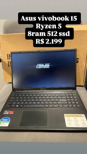 Asus vivobook go 15 Ryzen 5 512ssd 8ram windows