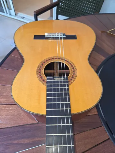 Violão+Hard Case - Luthier Carlos Gomes Valentim Hommanage Friederich